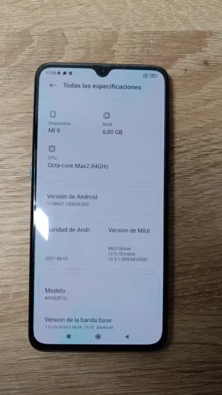 Xiaomi Mi 9 128GB Azul
