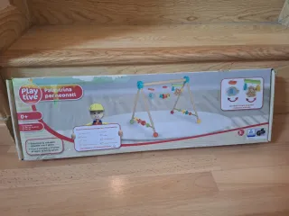 Gimnasio madera bebé