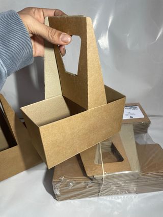 50 Cajas para Doble Taza