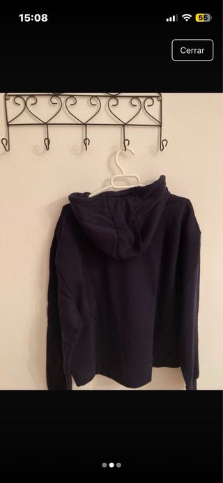 Sudadera Primark azul marino con número 98