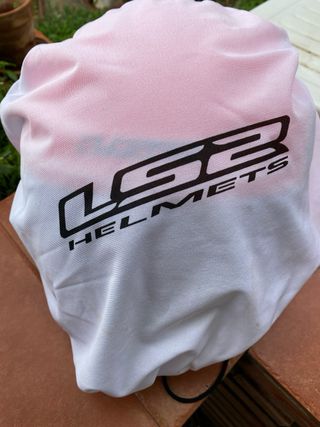 Casco Moto Scooter Naranja