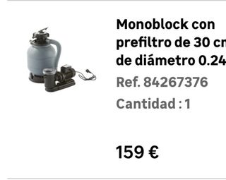 Piscina desmontable marrón