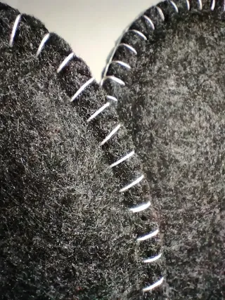 Pantofole gufetto in pile e feltro