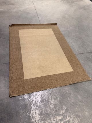 Alfombra Jarapa Grande Beige y Marrón