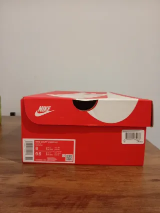 Nike Court Vision Lo Verde y Blanco