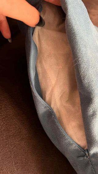 Set 5 Cojines Decorativos Azul y Beige