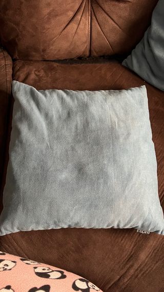 Set 5 Cojines Decorativos Azul y Beige