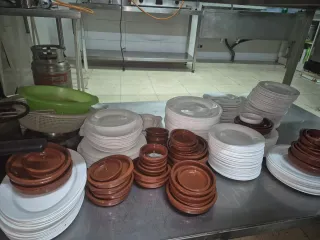 Lote vajilla hostelería