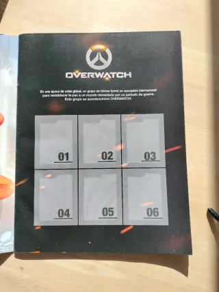 Álbum de Stickers Overwatch