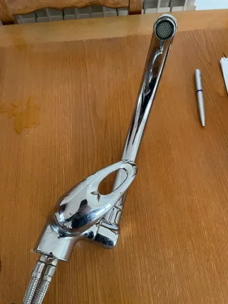 Grifo cocina plegable metal