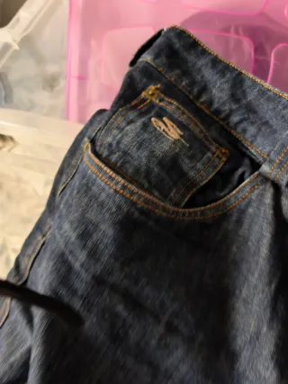 Pantalón moto Cordura azul