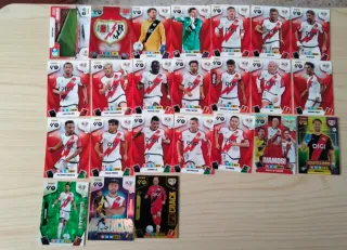 Lote cromos Rayo Vallecano