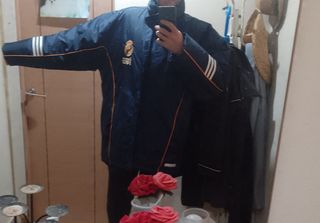 Chaqueta Adidas Real Madrid Vintage Oversize