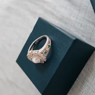 Anillo Plata Perla