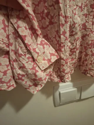 Camisa estampada mujer talla 46