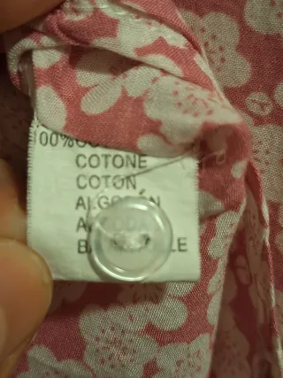 Camisa estampada mujer talla 46