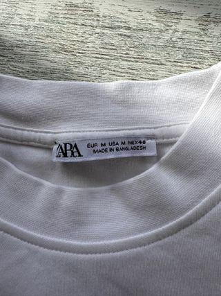 Camiseta Zara Blanca