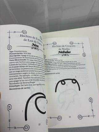 Pack libro hechizos y bolivarita Harry Potter