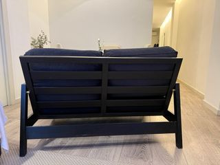 Sofá IKEA Lillberg  madera reclinable con cojines