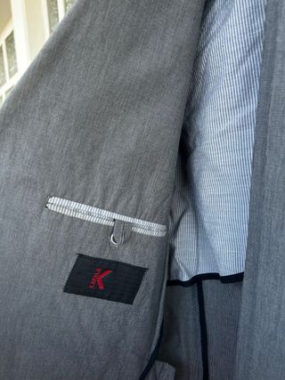 Conjunto de Traje de Hombre gris