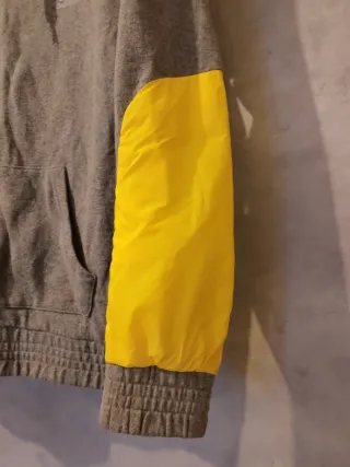 Maglia tuta uomo Adidas grigia e gialla