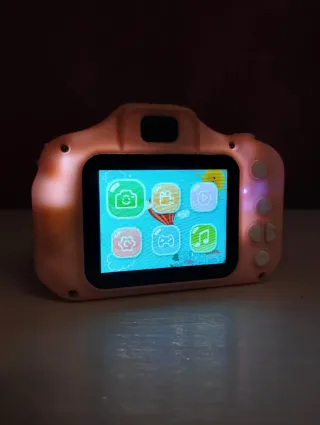 Cámara Digital Infantil Rosa