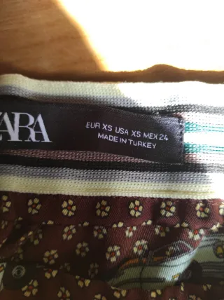 Pantaloni donna fantasia auto tg XS