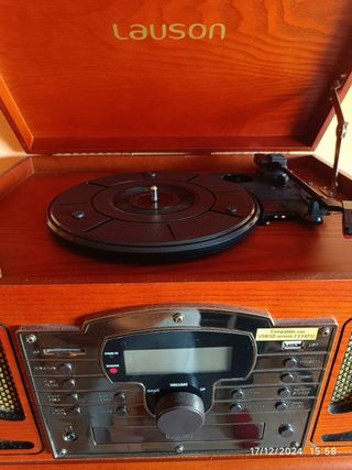 Tocadiscos de vinilo multimedia Lauson