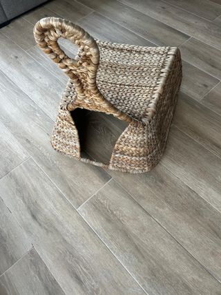 Sillón de terraza mimbre