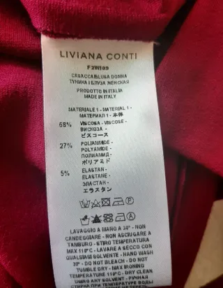 Blusa Liviana Conti. Nuova con cartellino