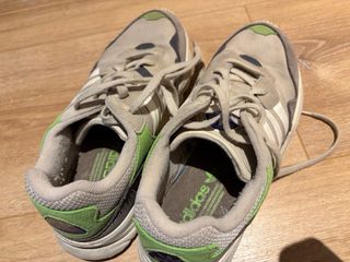 Zapatillas Adidas Yung-96 Gris/Verde