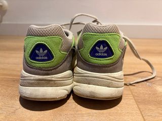 Zapatillas Adidas Yung-96 Gris/Verde
