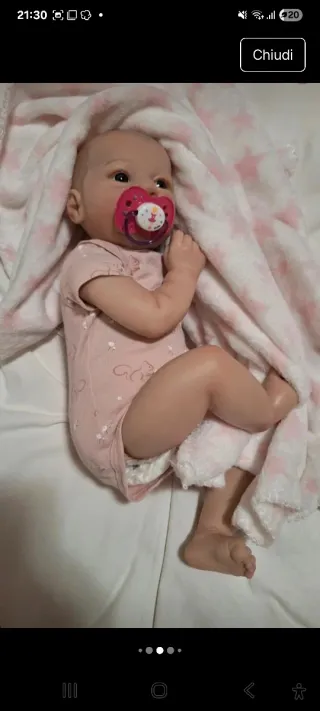 Bambola reborn nuova