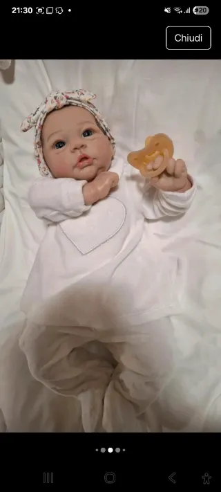 Bambola reborn nuova