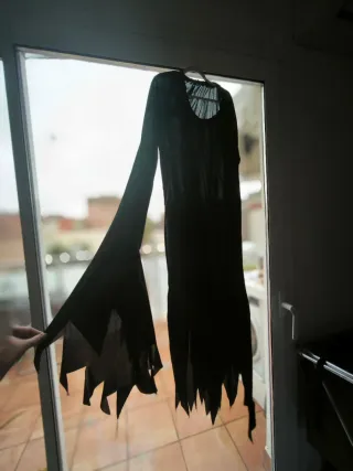 Disfraz Bruja negro talla única