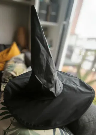 Disfraz Bruja negro talla única