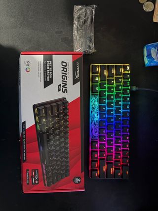 Teclado + Raton HyperX Alloy Origins 60 Razer mini