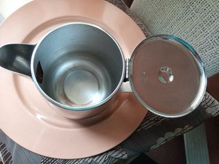 Tetera italiana vintage acero Alfra