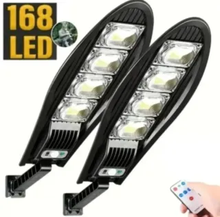 2 Farolas Solares 168 LED