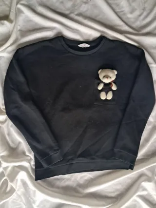 2 maglioni Calliope nero/panna Tg 13 anni