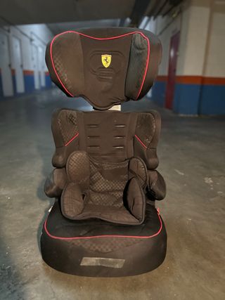 Silla Coche Alzador Ferrari Negra