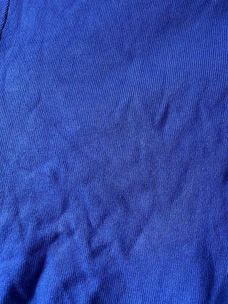 Jersey fino azul eléctrico Zara Talla S