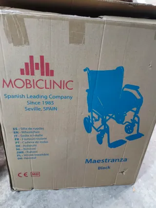 Silla de ruedas plegable Mobliclinic