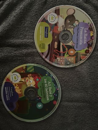 2 CDs Infantiles Vaughan Bilingües