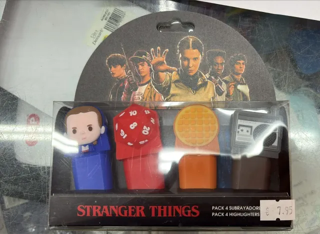 Pack 4 Subrayadores Stranger Things
