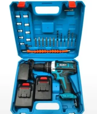 Taladro Inalámbrico SUBY con Accesorios