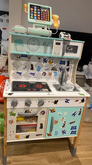 Cocina Infantil de Juguete con Accesorios