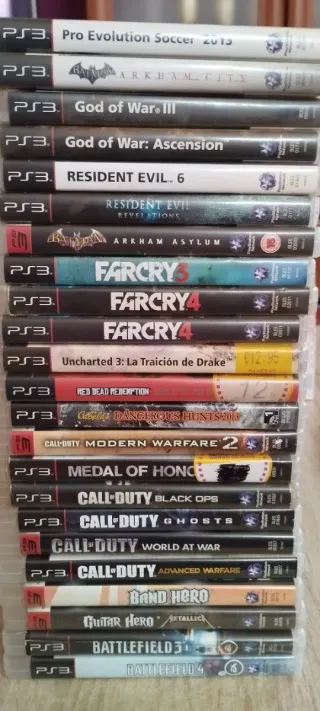 Lote Videojuegos PS3 (22 Juegos) malaga