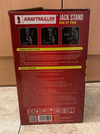 Caballetes KraftMuller Proline 3 Ton KM-3T PRO
