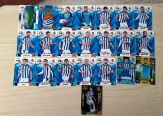 Lote cromos Real Sociedad Panini Adrenalyn XL